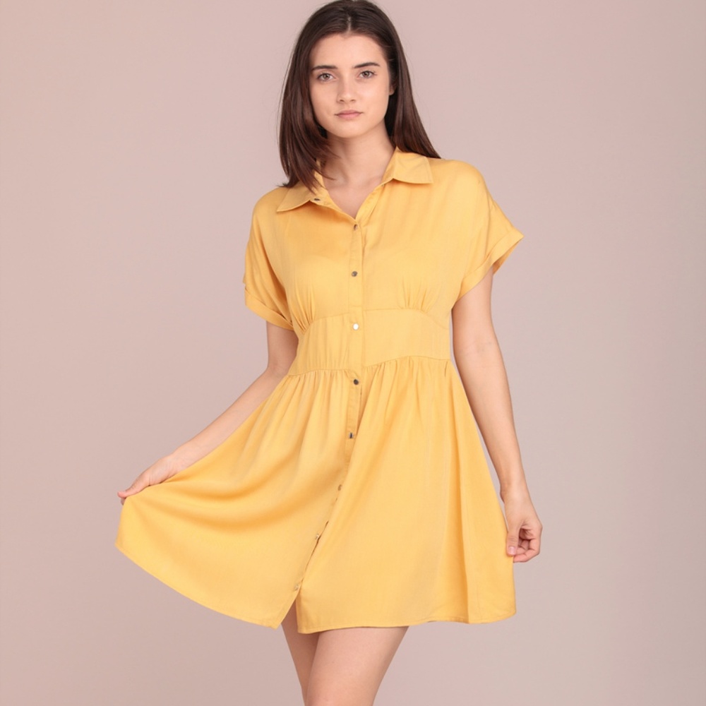 SHIRT MINI DRESS